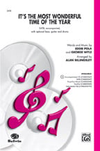 It's the Most Wonderful Time of the Year SATB choral sheet music cover